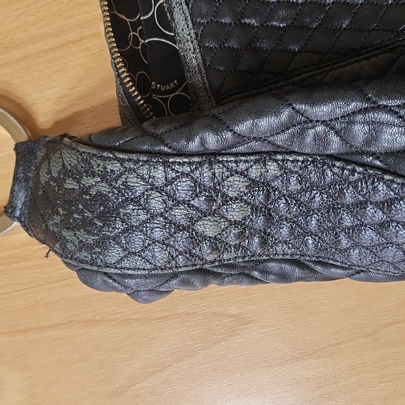 Jill Stuart Black Quilted Women's Bag - Picture 3 of 5